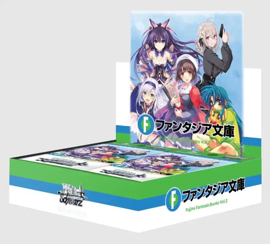 Weiss Schwarz - Fujimi Fantasia Bunko Vol. 2. Display (12 Packs) Gyors szállítás