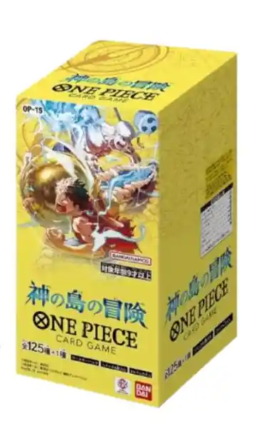 Akciós ár Japán One Piece Card Game Adventure on Kami‘s Island OP15 Display (24pack)