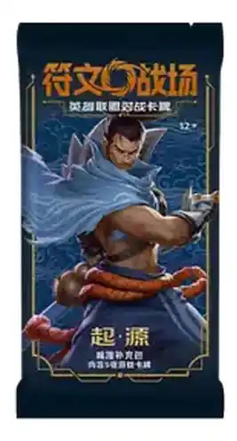 Kínai - Riftbound League of Legends TCG - Origins SLIM Booster (5 cards) Biztonságos vásárlás