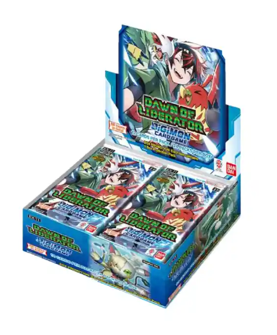 Biztonságos fizetés Digimon Card Game - Dawn of Liberator EX-11 Extra Booster Display (24 Packs)