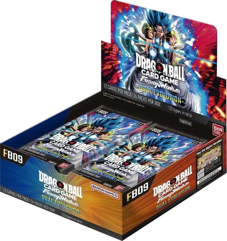 Dragon Ball Super Card Game Fusion World Dual Evolution FB09 Booster Display (24 Packs) Prémium