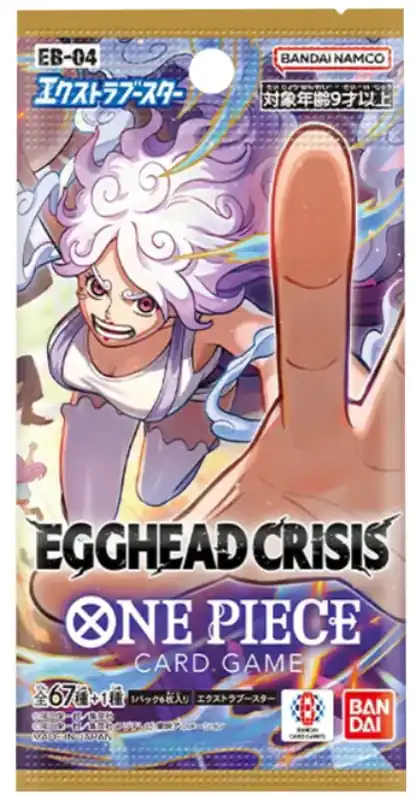 Japán One Piece Card Game Egghead Crisis EB04 Booster (6cards) Bestseller