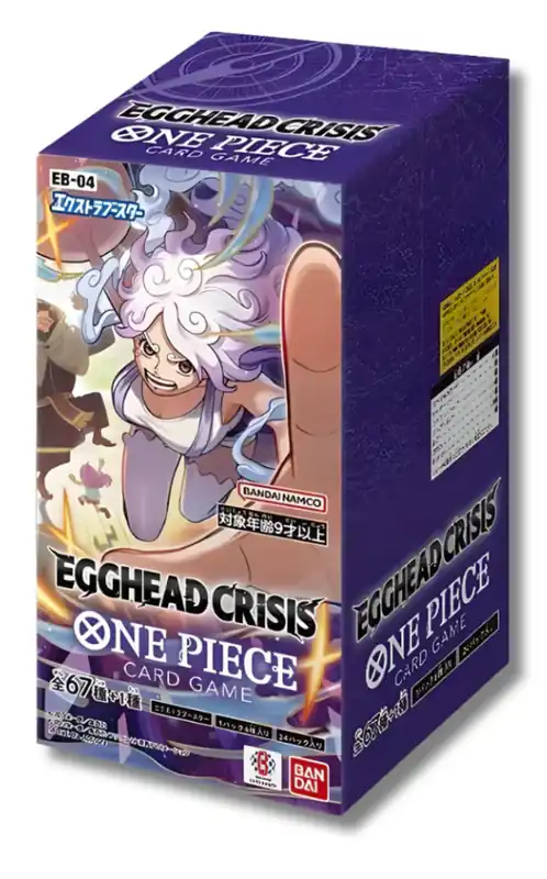 Utolsó esély Japán One Piece Card Game Egghead Crisis EB04 Display (24pack)
