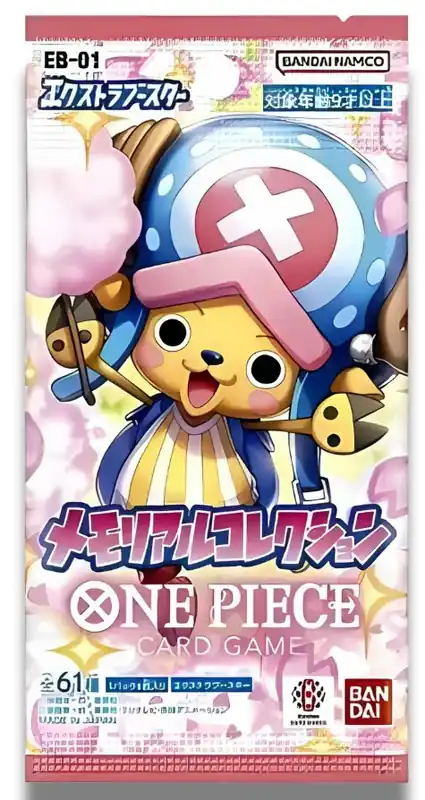 Japán One Piece Card Game Memorial Collection EB01 Booster (6cards) Legjobb ár