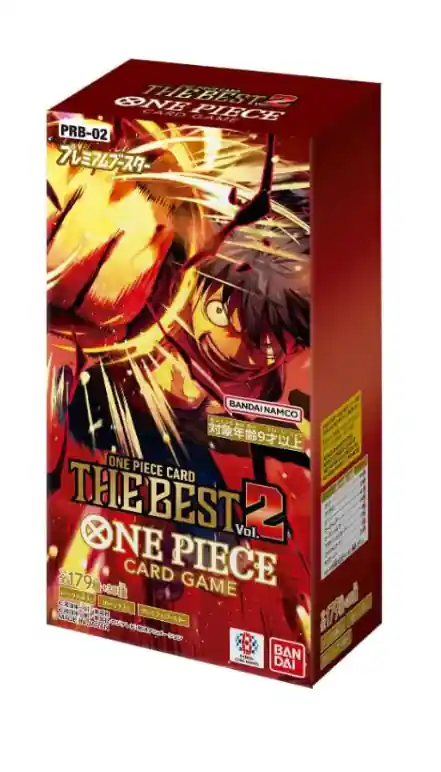 Biztonságos fizetés Japán One Piece Card Game Premium Booster Box Vol. 2. PRB02 (10packs)