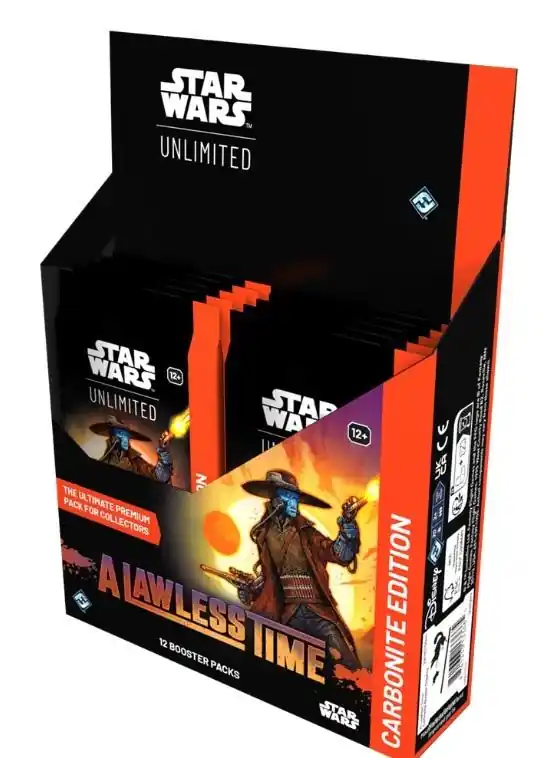 Utolsó esély Star Wars Unlimited A Lawless Time Carbonite Booster Display