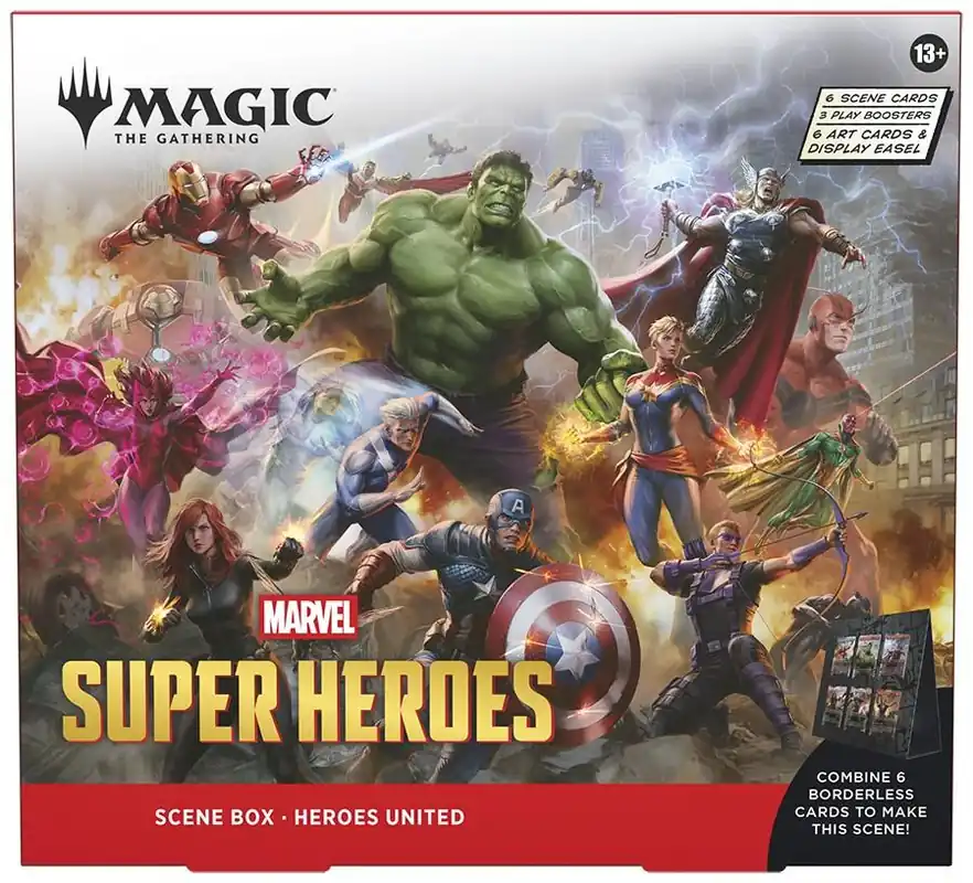Magic The Gathering - Marvel Super Heroes - Scene Box - Heroes United Azonnal elérhető
