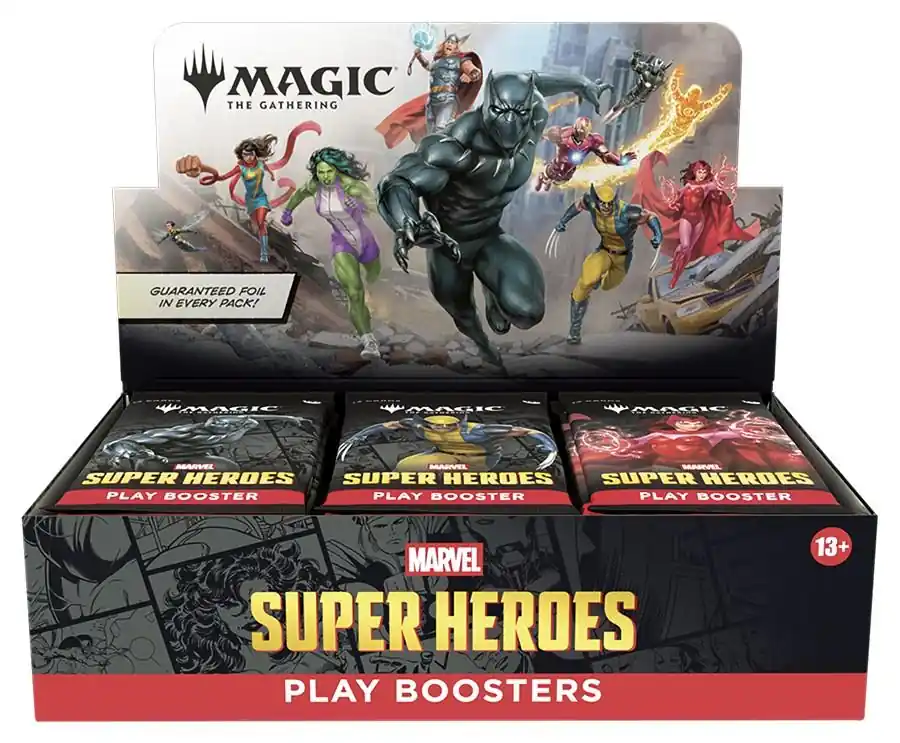 Gyors szállítás Magic The Gathering - Marvel Super Heroes - Play Display
