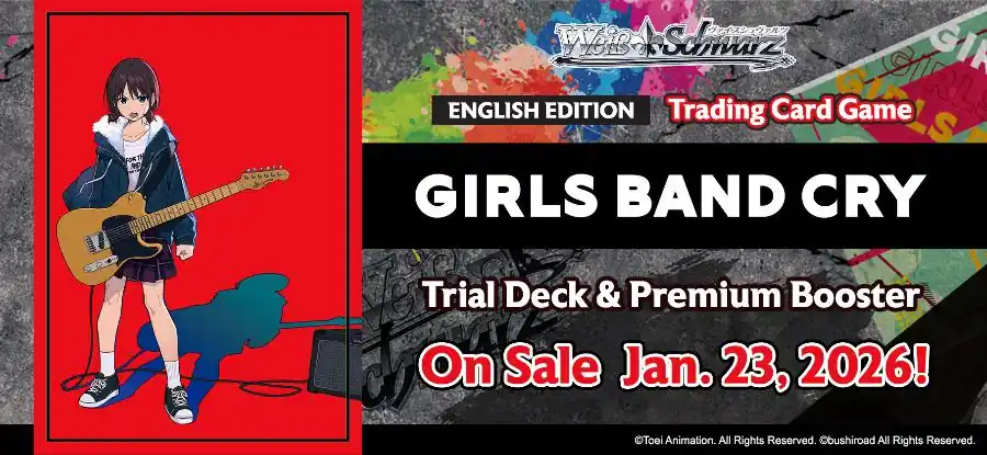 Weiß Schwarz - Girls Band Cry Premium Booster (4 cards) Végkiárusítás