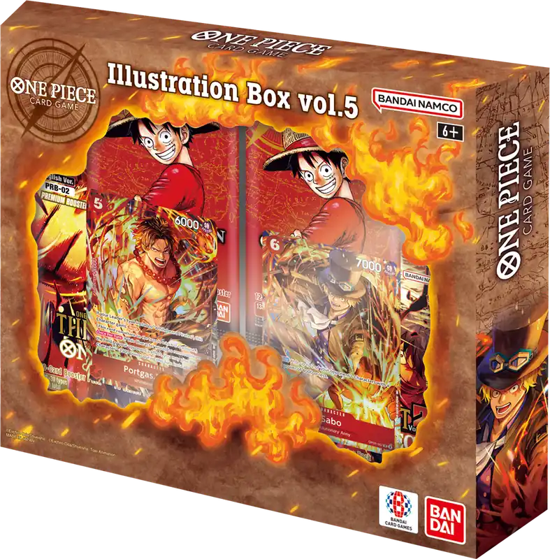 Gyors kiszállítás One Piece Card Game Illustration Box IB-05
