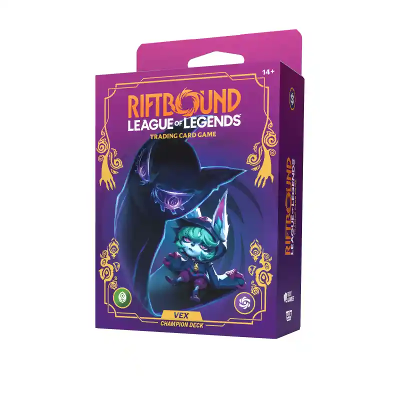 Riftbound League of Legends TCG - Unleashed Champion Deck - Vex Expressz szállítás