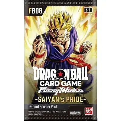 Ne maradj le Dragon Ball Super Card Game Fusion World Saiyan‘s Pride Booster