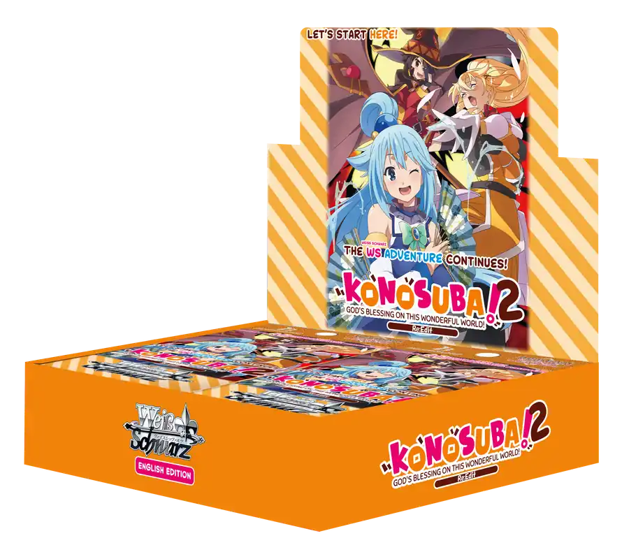 Legnépszerűbb Weiss Schwarz - KONOSUBA -God’s blessing on this wonderful world! Re Edit Display (12 Packs)