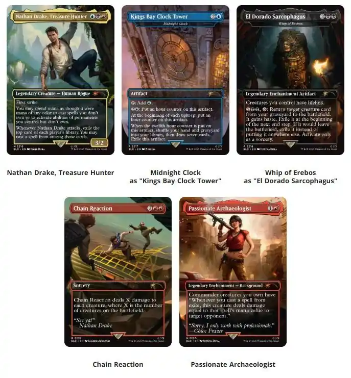 MTG - Secret Lair x PlayStation Superdrop Uncharted (Non-Foil) Csak ma