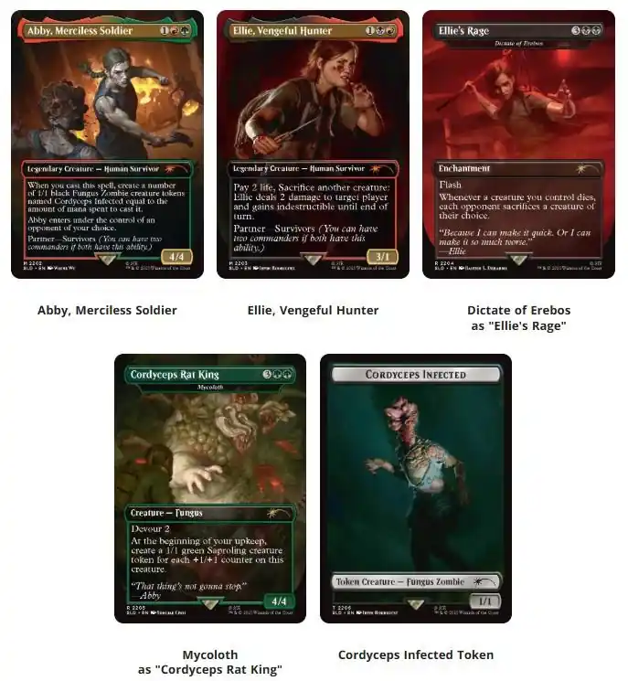 MTG - Secret Lair x PlayStation Superdrop The Last of Us Part II (Non-Foil) Gyors szállítás