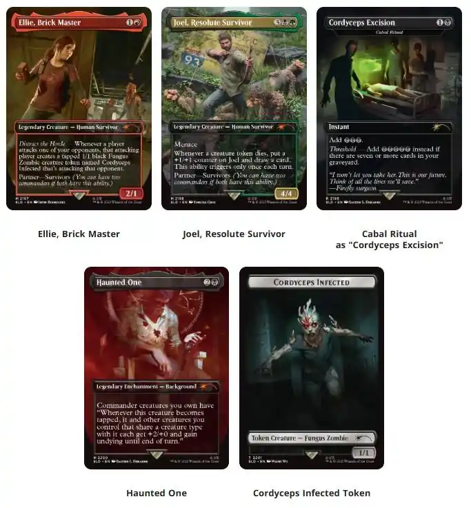 Exkluzív ajánlat MTG - Secret Lair x PlayStation Superdrop The Last of Us Part I (Non-Foil)