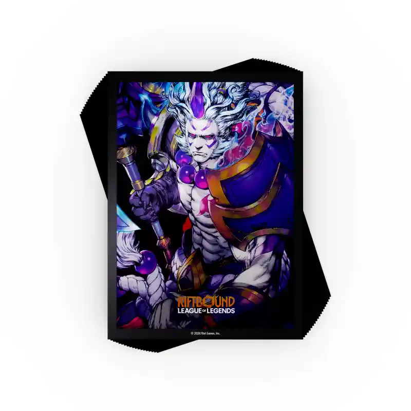 Prémium Riftbound League of Legends TCG - Spiritforged Spirit Blossom Darius Sleeves