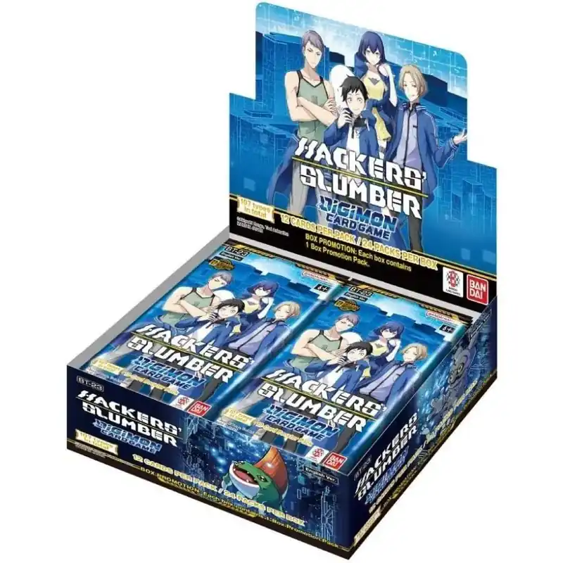 Kedvezményes ár Digimon Card Game - Hackers’ Slumber BT23 Booster Display (24 Packs)