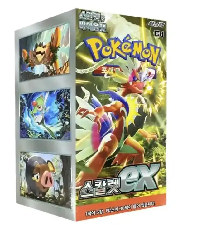 Pokémon TCG Koreai Scarlet EX SV1S Booster Box (30packs) Vedd meg online