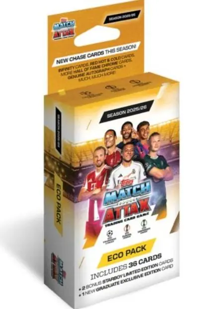 Topps UCC Match Attax 2025/26 Eco Pack Exkluzív ajánlat