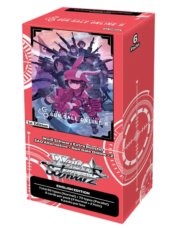 Biztonságos fizetés Weiß Schwarz -Sword Art Online Alternative Gun Gale Online II Extra Display (6 packs)