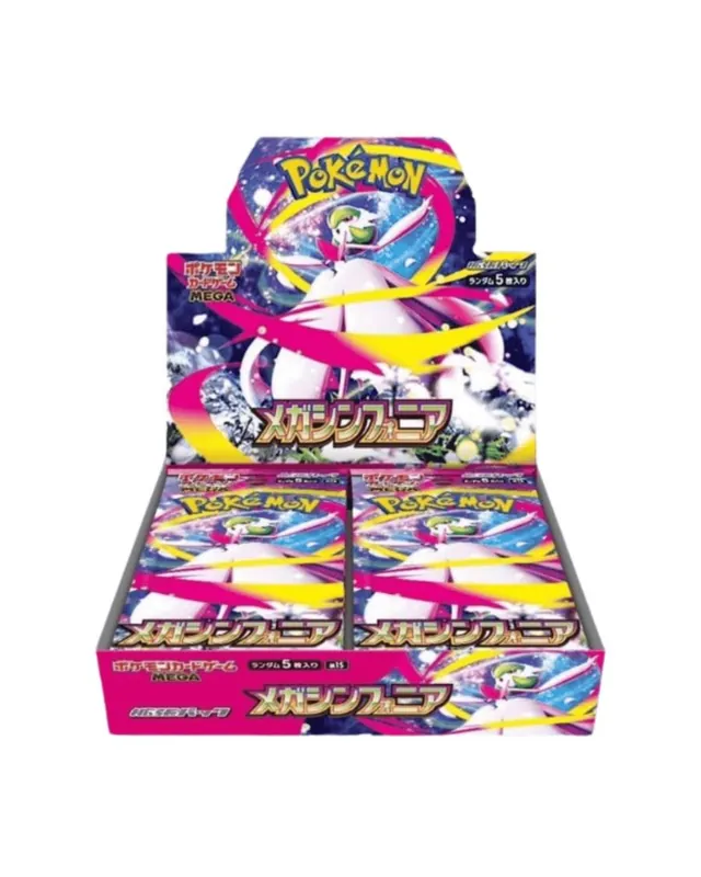 Gyors kiszállítás Pokémon TCG Japán Mega-Symphonia M1S Pokémon Display