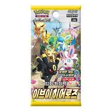 Népszerű Pokémon TCG Koreai Eevee Heroes S6a Pokémon Booster