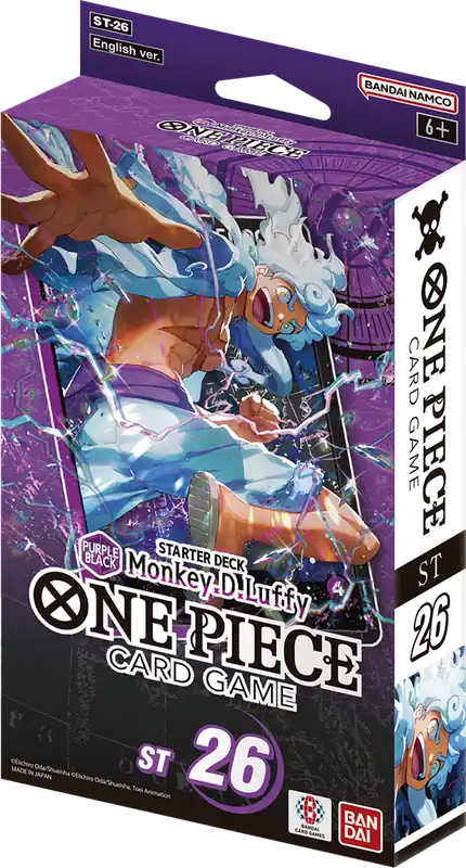 Legjobb ár One Piece Card Game Purple-Black Monkey.D.Luffy Starter Deck ST26