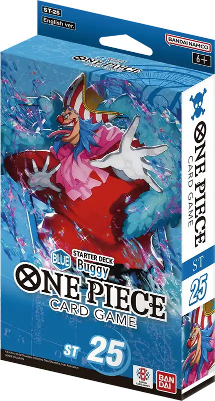 Újdonság One Piece Card Game Blue Buggy Starter Deck ST25