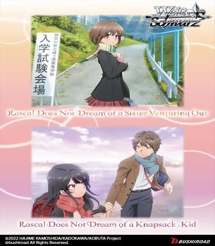 Ajánlat Weiss Schwarz - Rascal Does Not Dream Series Booster