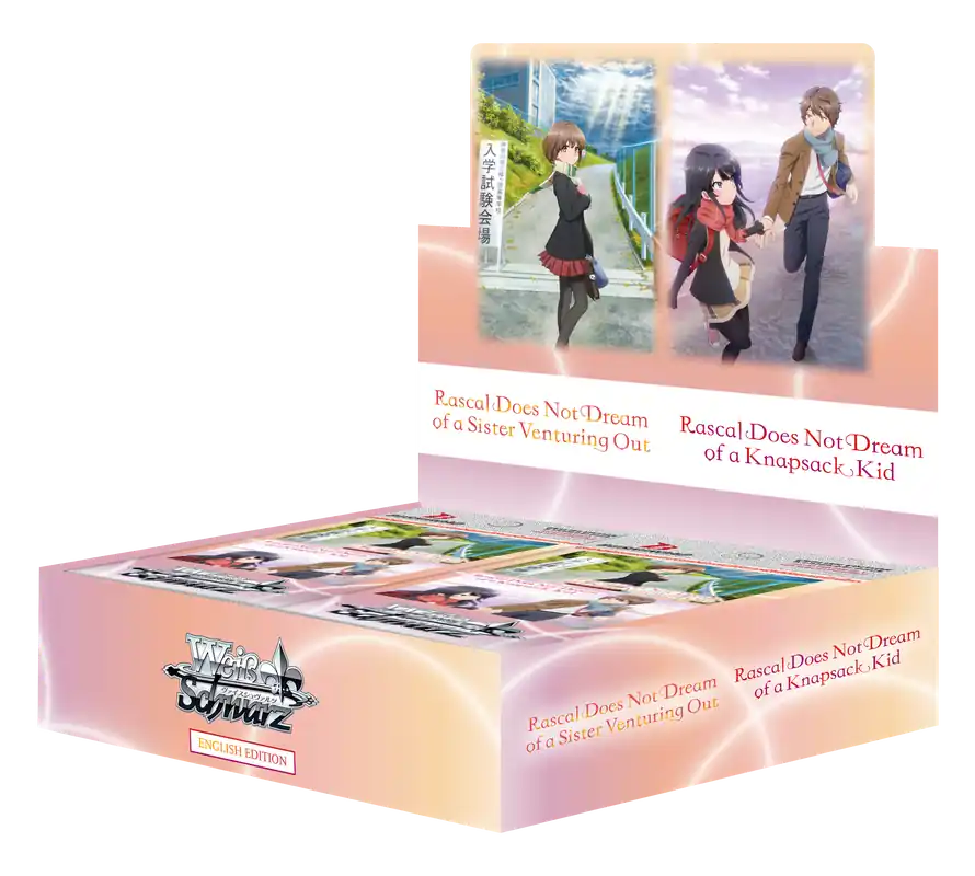 Kedvezmény Weiss Schwarz - Rascal Does Not Dream Series Booster Display (12 Packs)