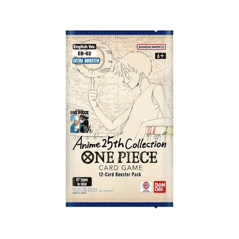 One Piece Card Game Anime 25th Collection EB02 Booster Rendeld meg most