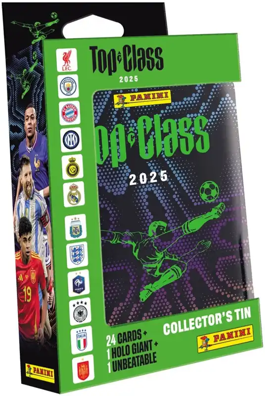 Top Class Panini 2025 Mini fémdoboz Vásárlói kedvenc