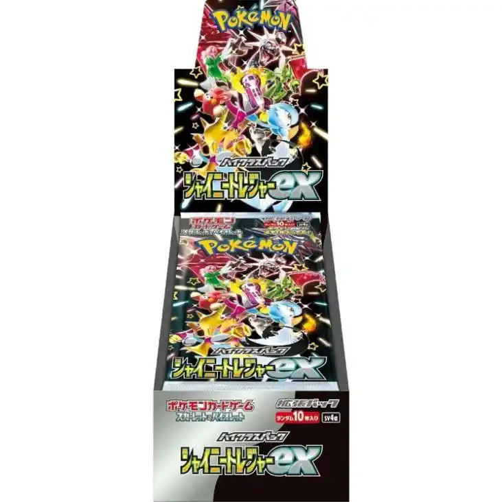 Azonnal elérhető Pokémon TCG Japán High Class Pack - Shiny Treasure EX SV4A Pokémon Booster Box