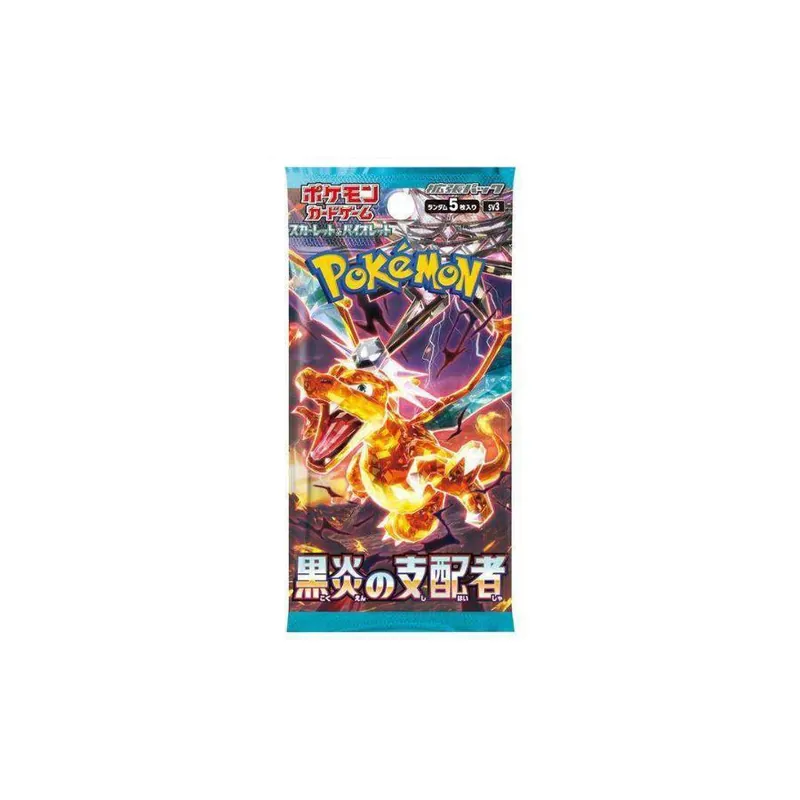 Biztonságos fizetés Pokémon TCG Japán Ruler of the Black Flame SV3 Pokémon Booster