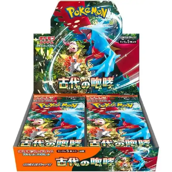 Rendeld meg most Pokémon TCG Japán Ancient Roar SV4K Pokémon Display