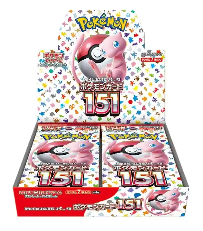 Pokémon TCG Japán Scarlet & Violet 151 SV2A Pokémon Display Vedd meg online
