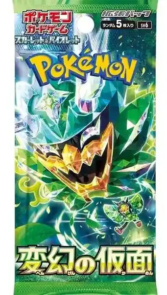 Pokémon TCG Japán Mask of Change SV6 Pokémon Booster Különleges ajánlat
