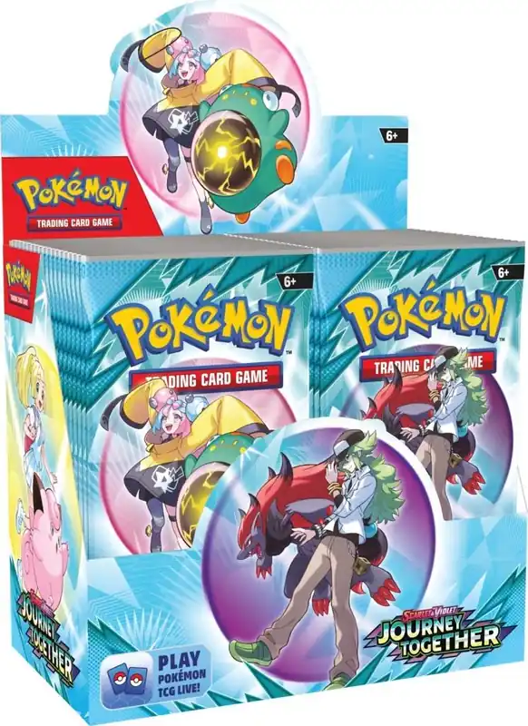 Ne maradj le Pokémon TCG Scarlet & Violet 9 Journey Together - booster display