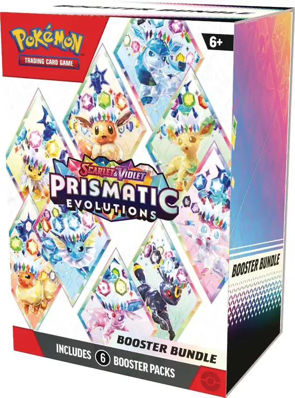 Árengedmény Pokémon TCG Scarlet & Violet 8.5 Prismatic Evolutions- Booster Bundle