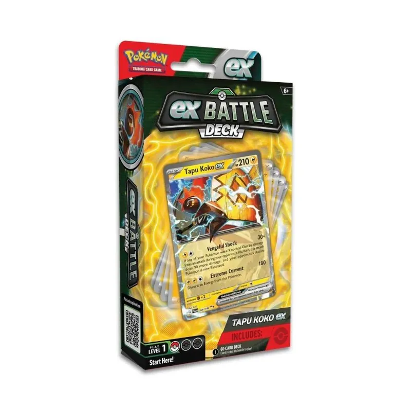Pokémon TCG EX Battle Deck - Tapu Koko Akció