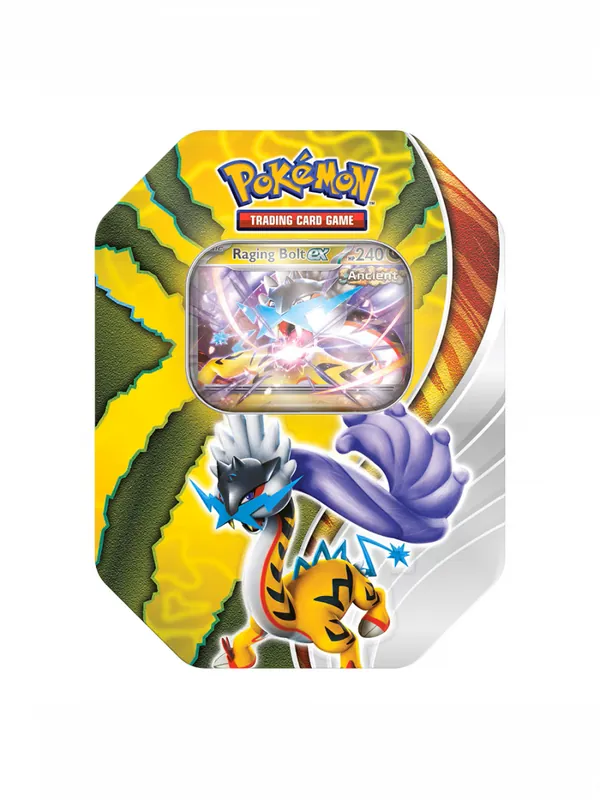 Pokémon TCG Paradox Destinies - Raging Bolt ex Tin Vedd meg online