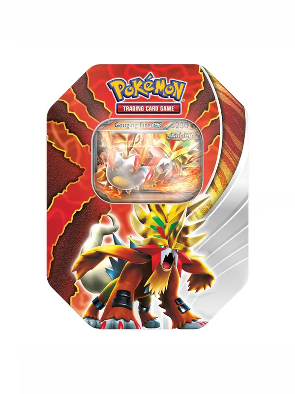 Pokémon TCG Paradox Destinies - Gouging Fire ex Tin Biztonságos vásárlás