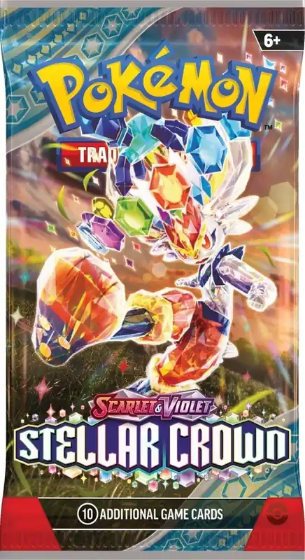 Pokémon TCG Scarlet & Violet 7 Stellar Crown booster (10cards) Árcsökkenés