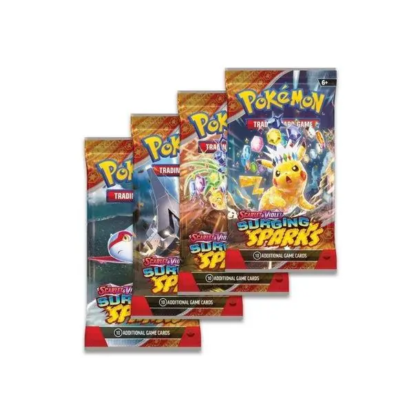 Újdonság Pokémon TCG Scarlet & Violet 8 Surging Sparks - booster