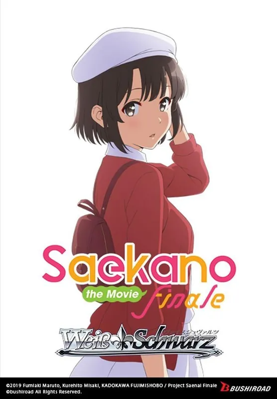Weiß Schwarz - Saekano The Movie Finale Booster Display (16 Packs) Kiárusítás