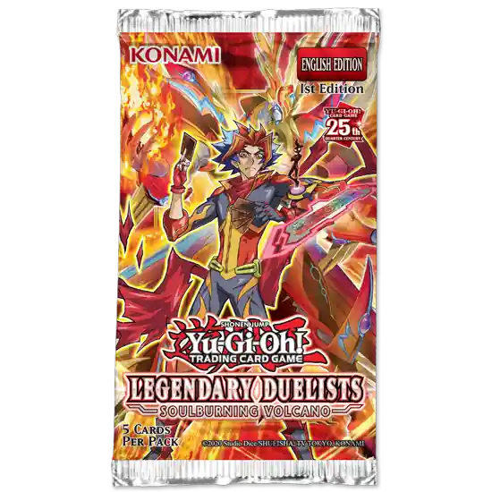 Akció Legendary Duelists Soulburning Volcano - Booster