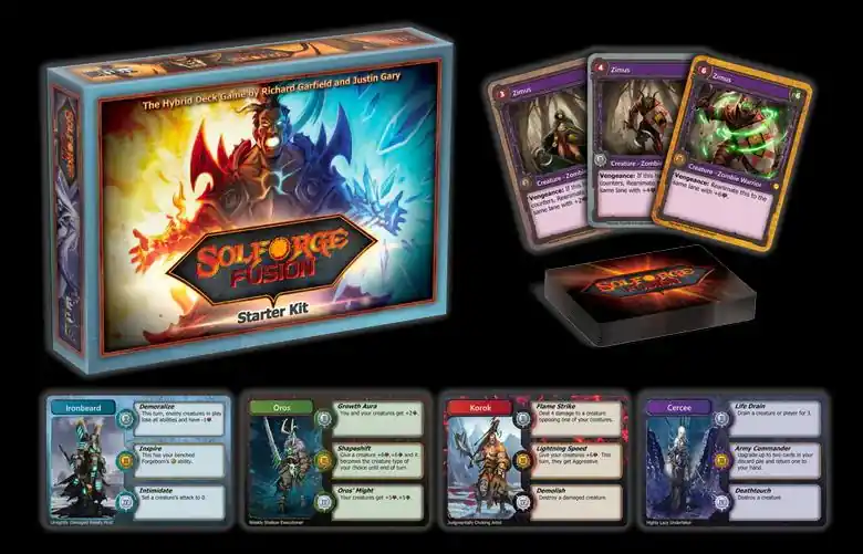 Gyors kiszállítás SolForge Fusion Hybrid Deck Game - Starter kit