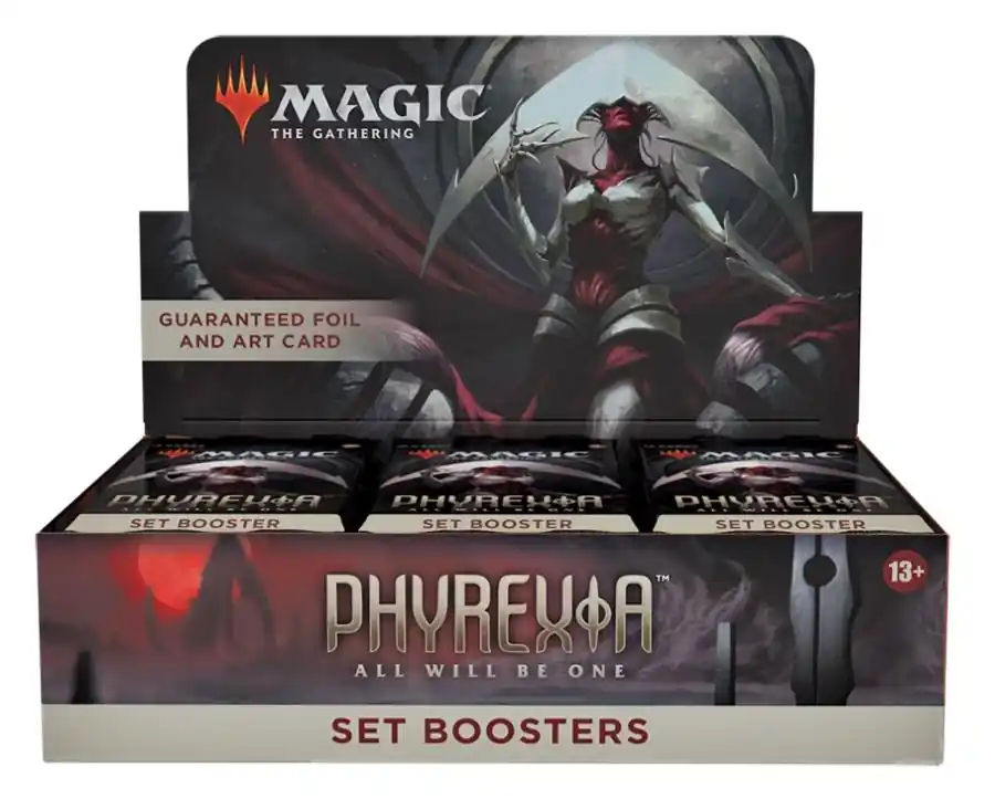 Utolsó esély Phyrexia All Will Be One - set display