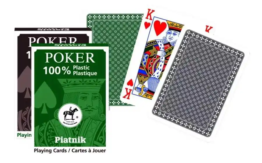 Legkelendőbb 100% plasztik póker kártya 1 x 55